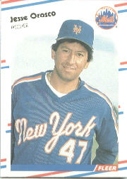 1988 Fleer Baseball Cards      148     Jesse Orosco